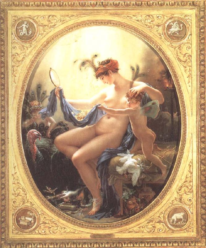 Madeomiselle Lange as Danae, Anne-Louis Girodet-Trioson